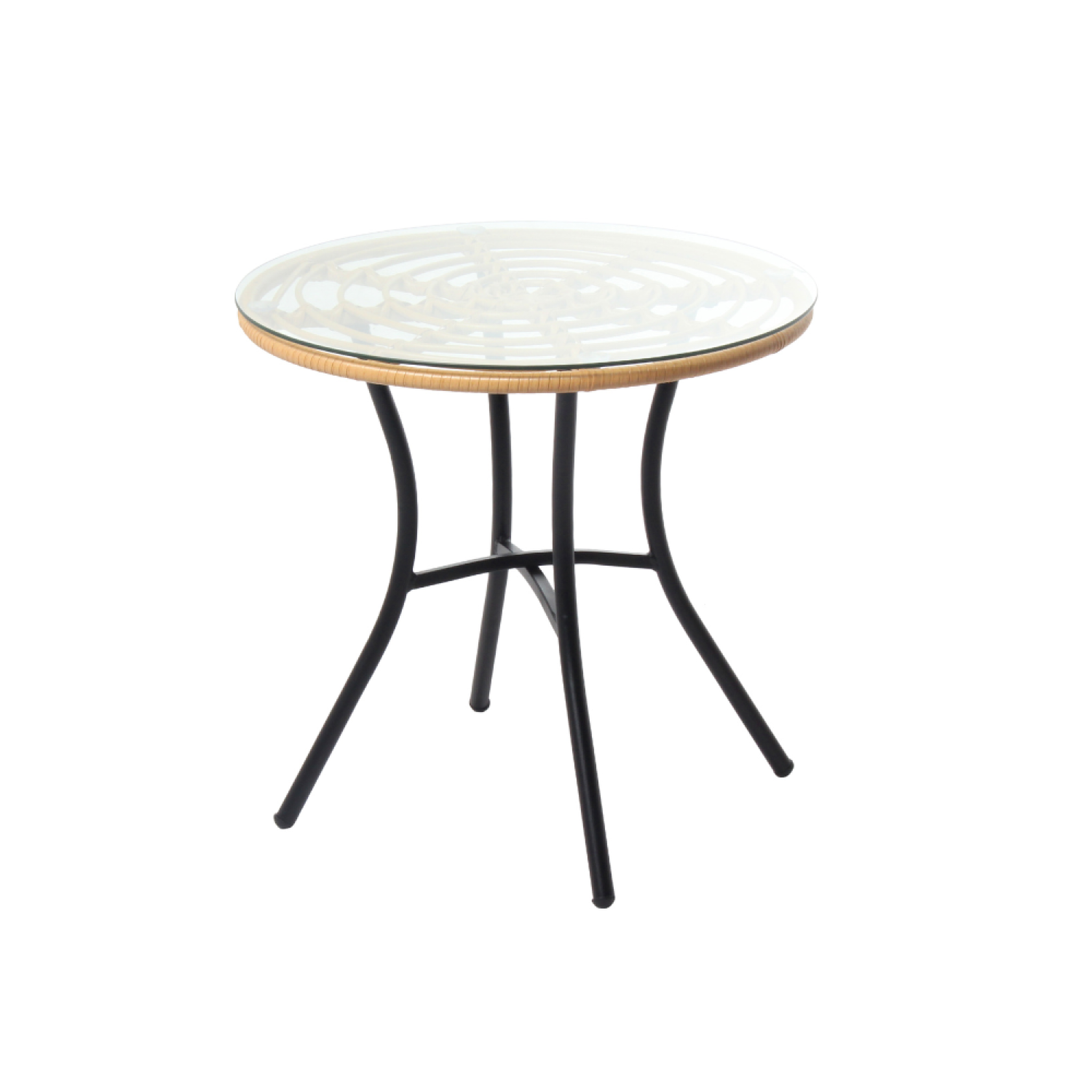 Voir la diapositive 4 : CONCEPT USINE Salon de jardin 2 places effet rotin tolede