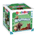Asmodee Jeu de société - BrainBox - Animaux - Jeu d'observation et de mémoire - 1 joueur ou plus - 8 ans et +