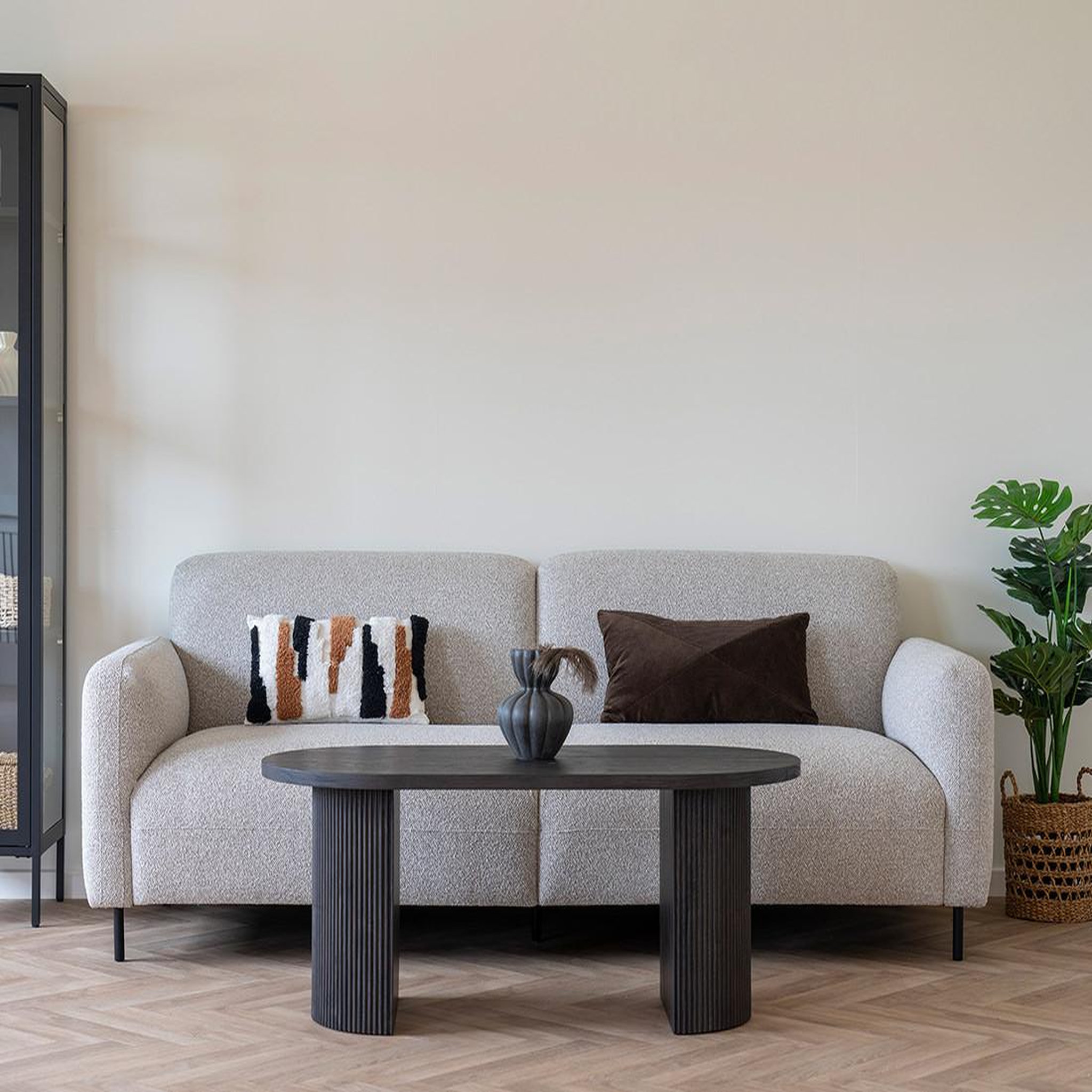Voir la diapositive 5 : BEST MOBILIER Oliva - table basse - effet bois - 120 cm