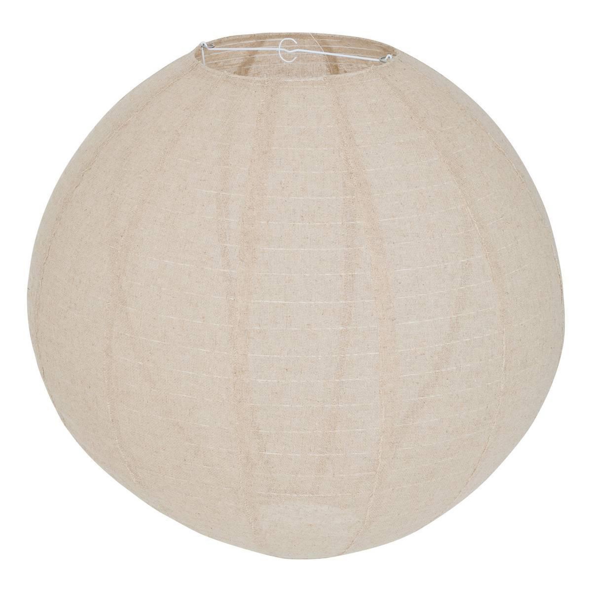 ATMOSPHERA Lanterne Japonaise Boule  Jordy  57cm Beige Lin