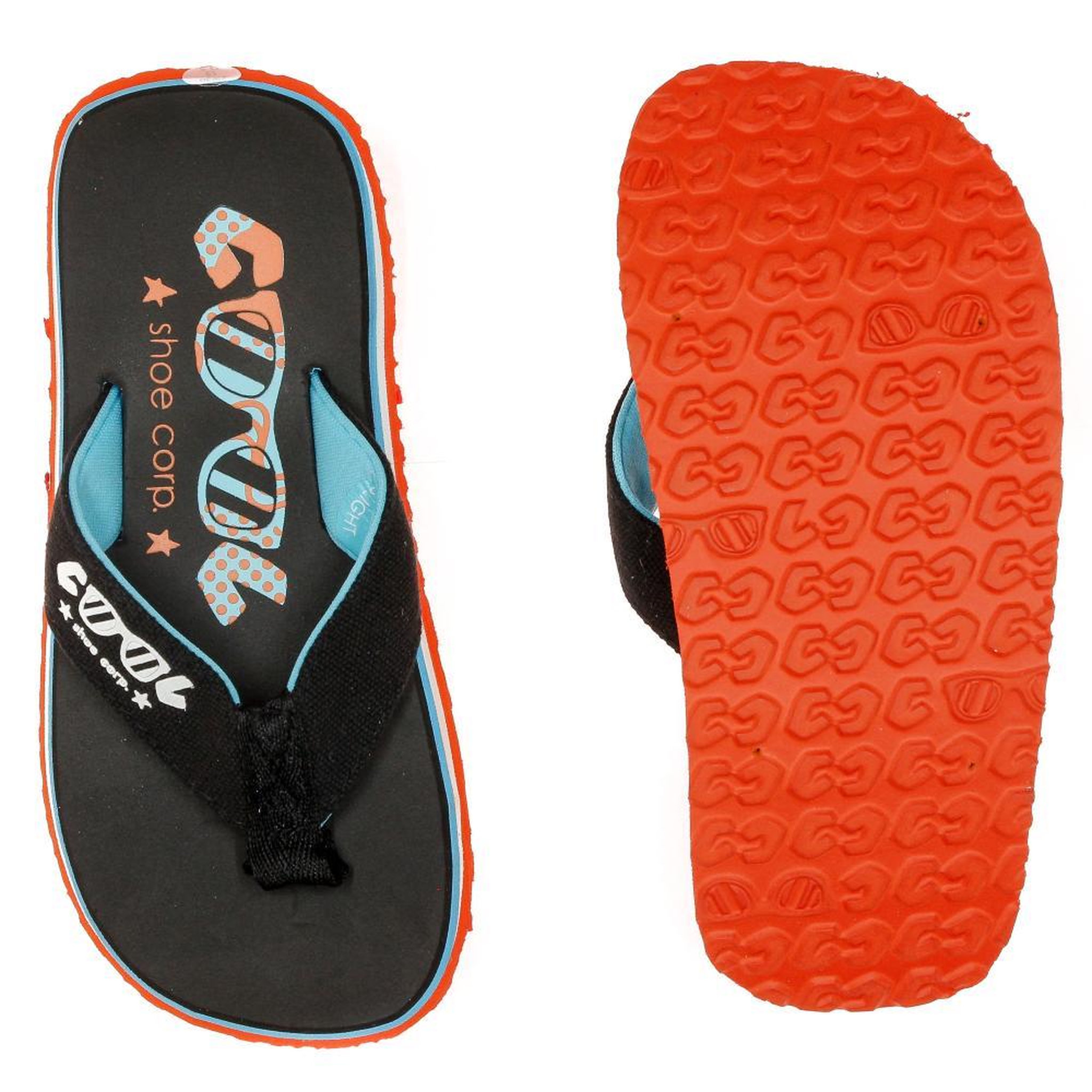 COOL SHOE Tongs noires garçon Cool Shoe OS Boy. Coloris disponibles : Noir