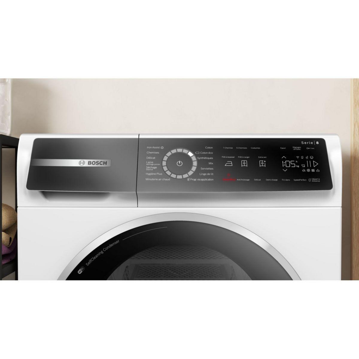 BOSCH Sèche linge pompe à chaleur WQB246C0FR Série 8