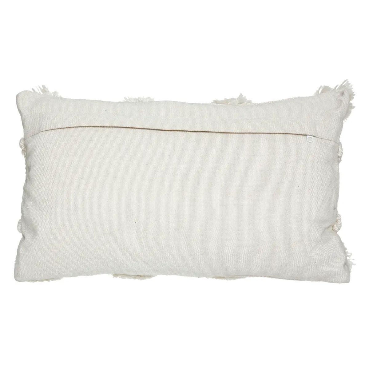 ATMOSPHERA Coussin Déco à Pompons  Row  30x50cm Gris