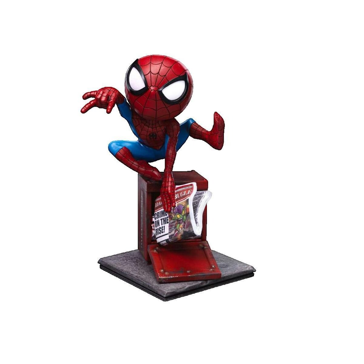IRON STUDIOS Figurine Iron Studios Spider-Man Mini Co. costume classique bleu et rouge