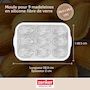 Voir la diapositive 3 : ZENKER Lot avec 1 Moule 9 madeleines en fibre de verre, 1 spatule Zenker et 2 bols à mixer en inox Fackelmann
