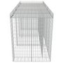 Voir la diapositive 5 : VIDAXL Mur en gabion pour poubelle Acier galvanise 270x100x130 cm
