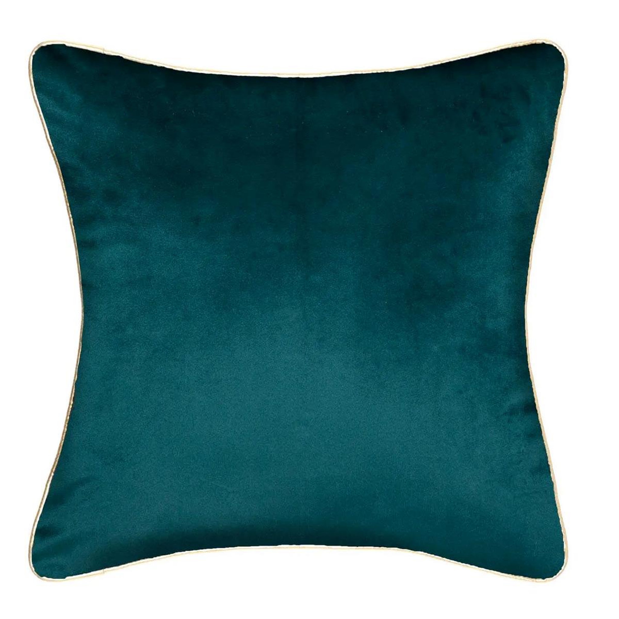 Voir la diapositive 2 : ATMOSPHERA Housse de coussin  feel  40x40cm bleu canard