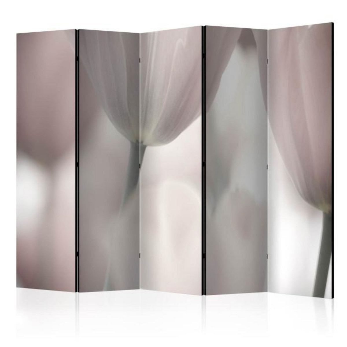 Paris Prix Paravent 5 Volets  Tulips Fine Art Black & White  172x225cm