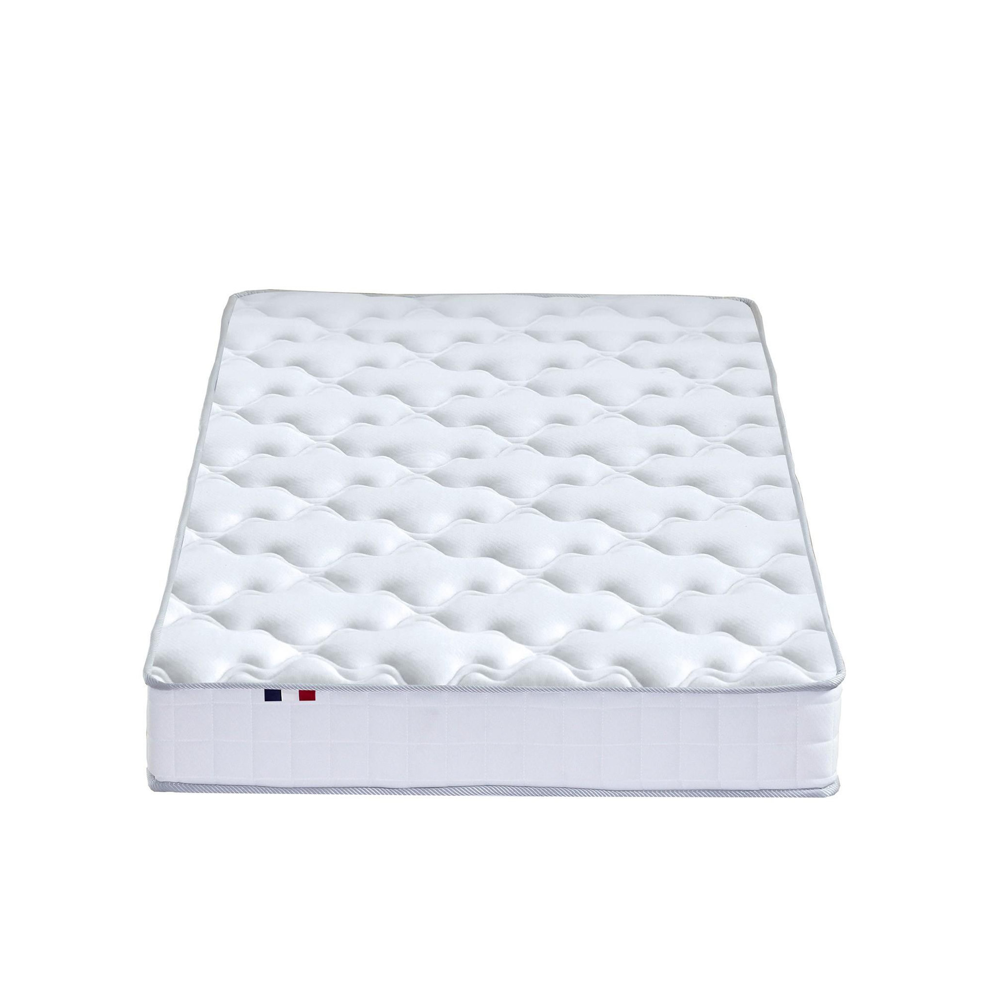 Voir la diapositive 5 : IDLITERIE Ensemble Relaxation Tous Plots + Matelas 100% Latex 5 Zones 2x90 x 200