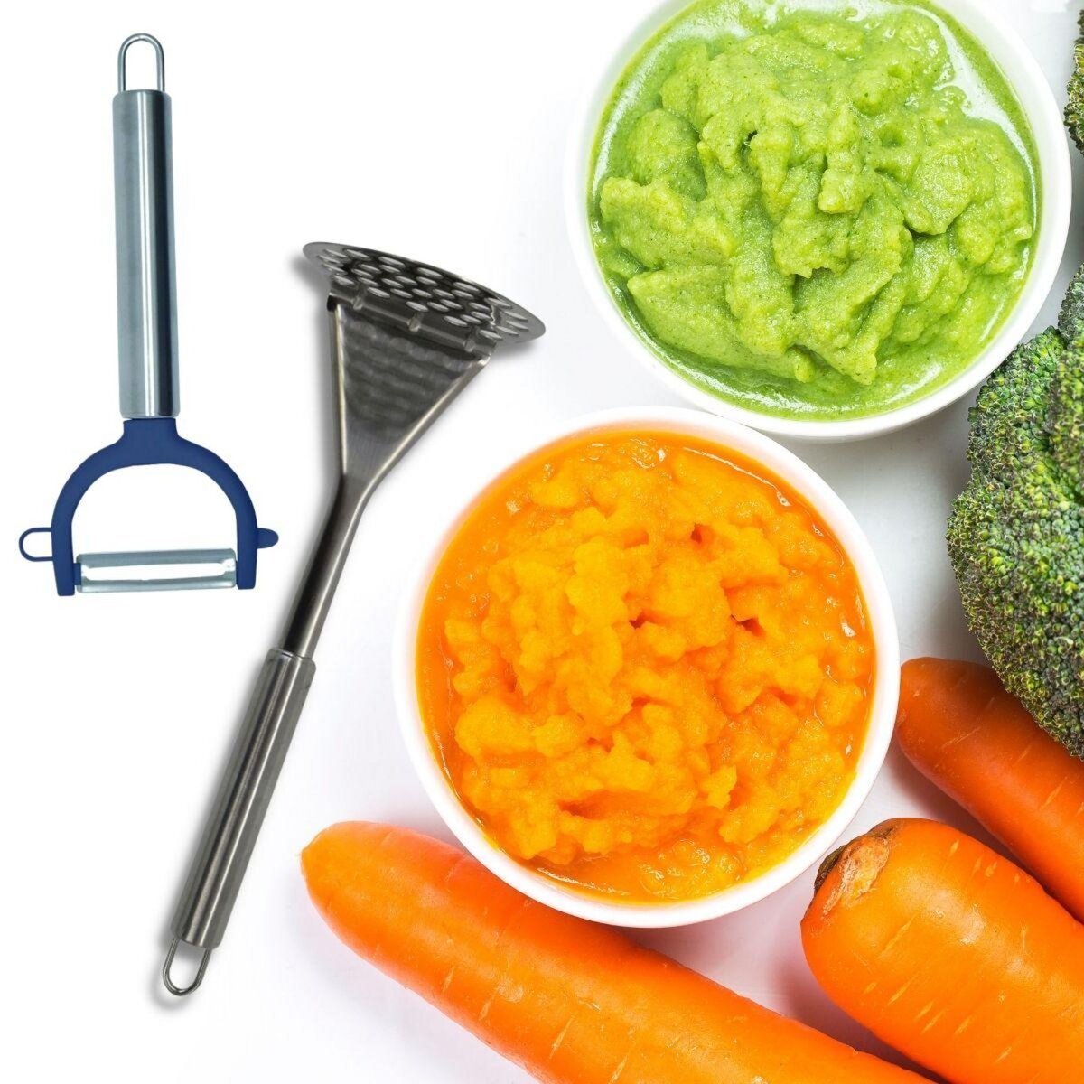 Fackelmann Ensemble de 2 ustensiles spécial purée Fackelmann Elemental