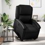 Voir la diapositive 1 : VIDAXL Fauteuil inclinable electrique noir similicuir