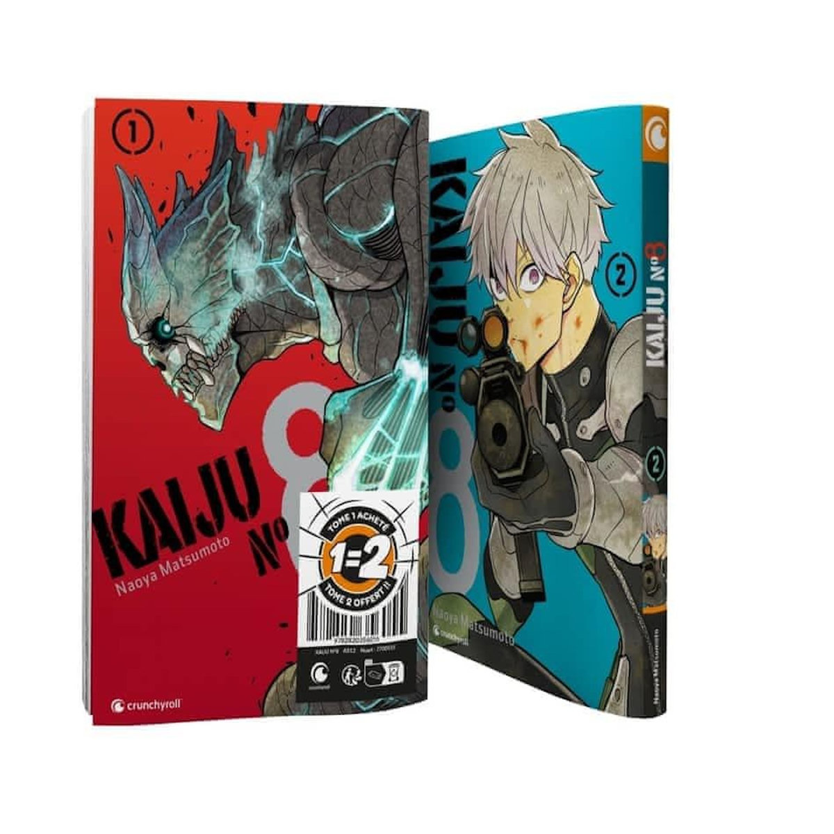 KAIJU N°8 : PACK EN 2 VOLUMES : TOMES 1 ET 2, Matsumoto Naoya