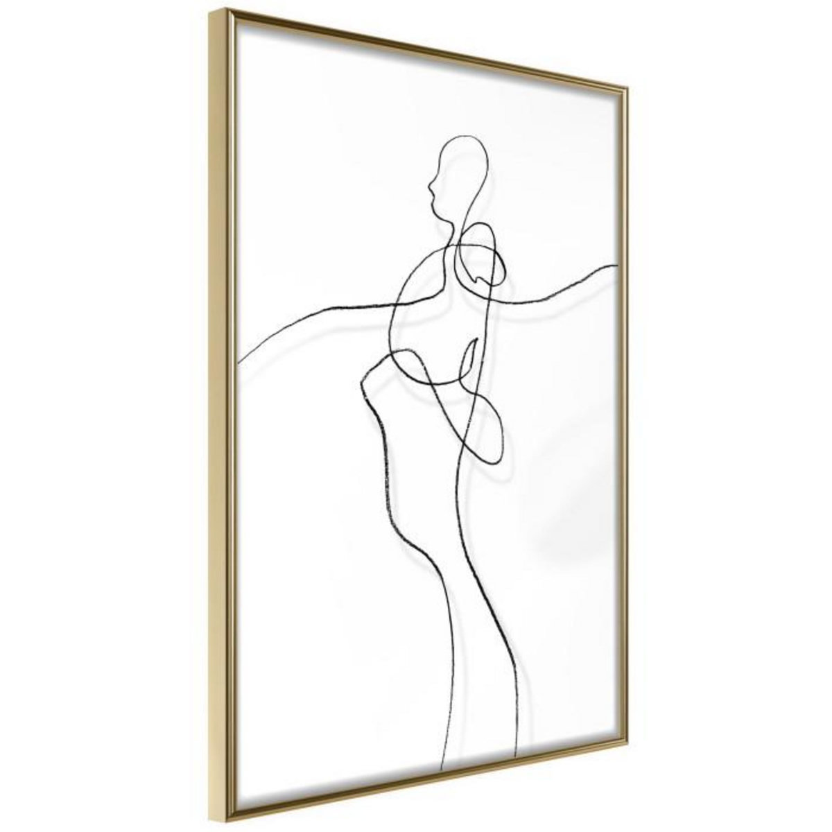 Paris Prix Affiche Murale Encadrée  Entanglement