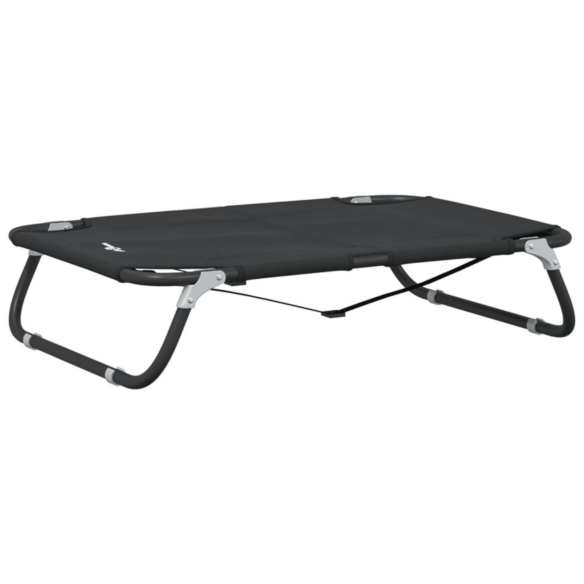 VIDAXL Lit pour chien pliable anthracite tissu Oxford et acier