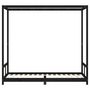 Voir la diapositive 4 : VIDAXL Cadre de lit pour enfants noir 80x200 cm bois de pin massif