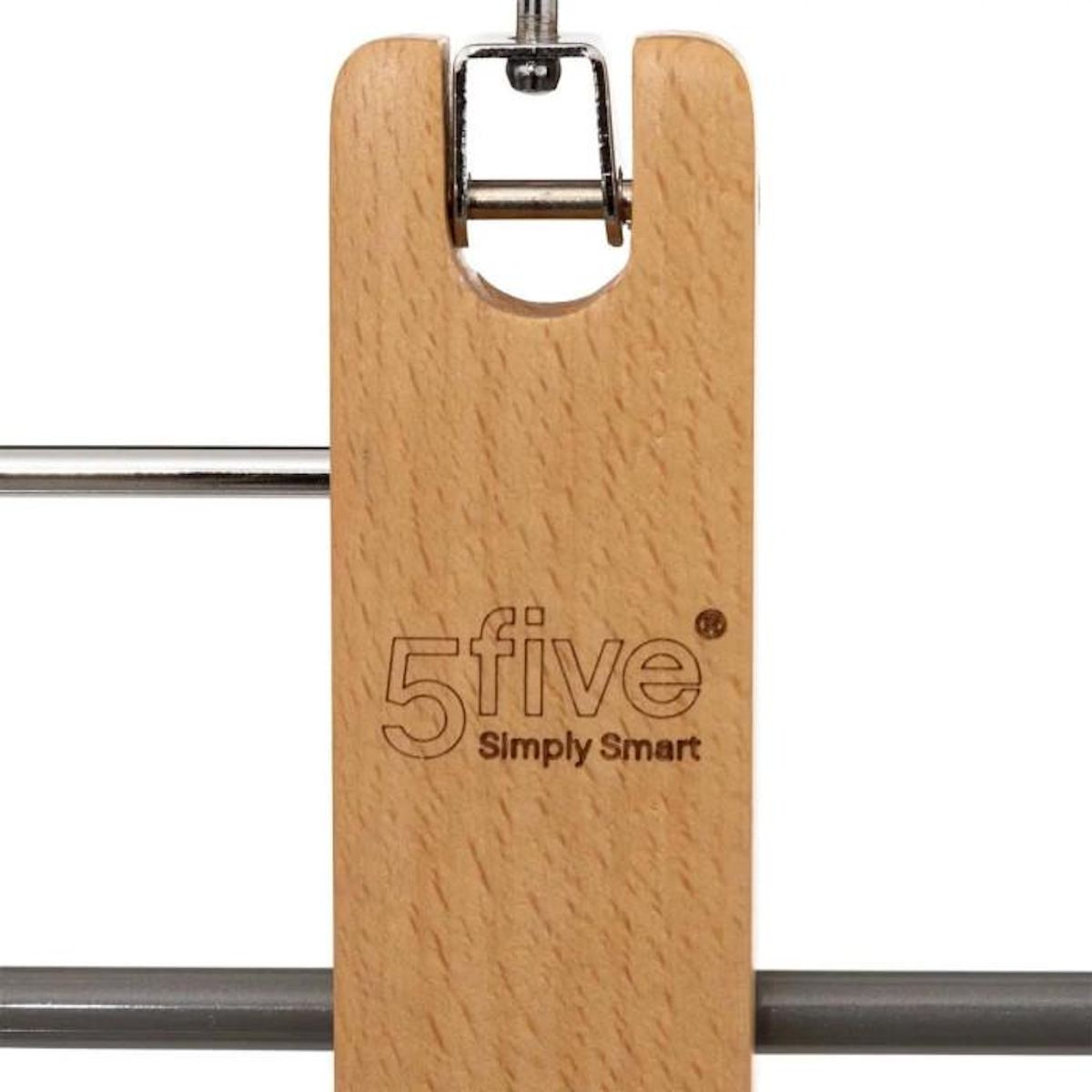 FIVE Cintre 5 Pantalons  Dressing  48cm Gris Foncé