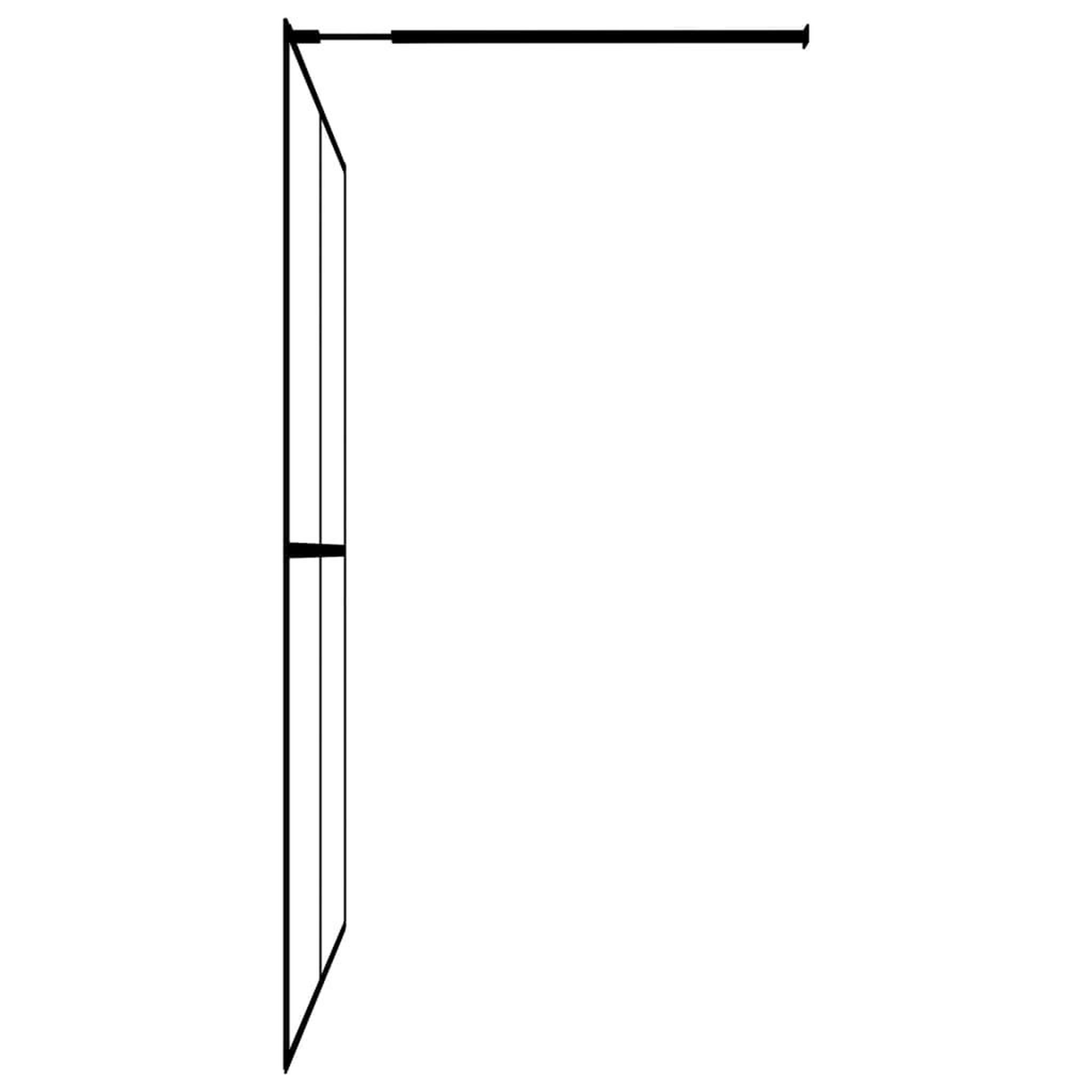 Voir la diapositive 4 : VIDAXL Ecran de douche Verre trempe depoli 90x195 cm