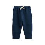 Petit Béguin Pantalon enfant en molleton Oscar. Coloris disponibles : Bleu