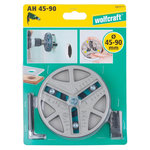 WOLFCRAFT Scie cloche réglable wolfcraft diamètre 45,50,55,60,65,70,75,80,85,90 mm