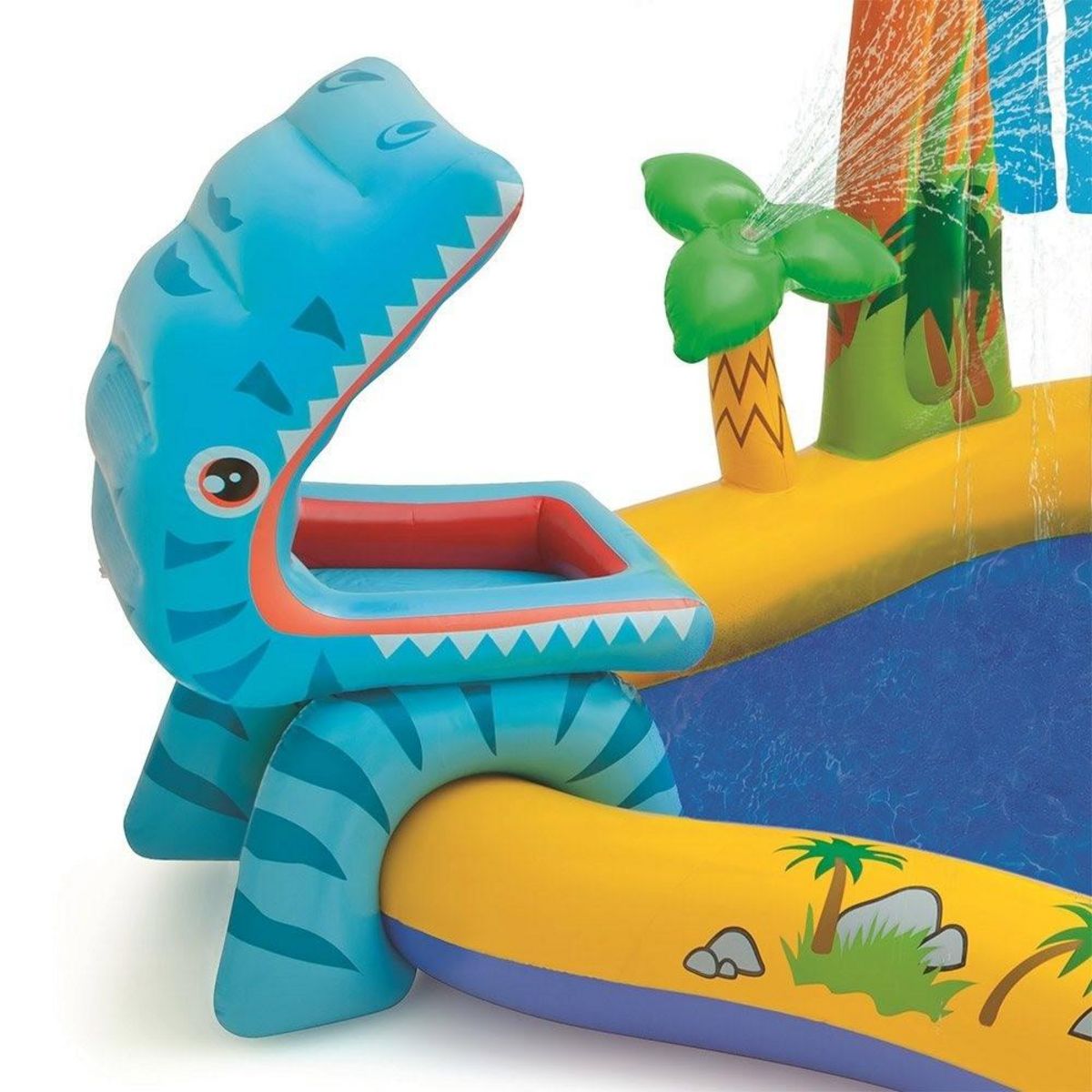 INTEX Aire de jeux gonflable Dinosaure