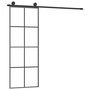 Voir la diapositive 2 : VIDAXL Porte coulissante avec kit de quincaillerie 76x205 cm Verre ESG