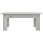 Voir la diapositive 4 : VIDAXL Table basse Gris béton 100x60x42 cm Bois d'ingénierie