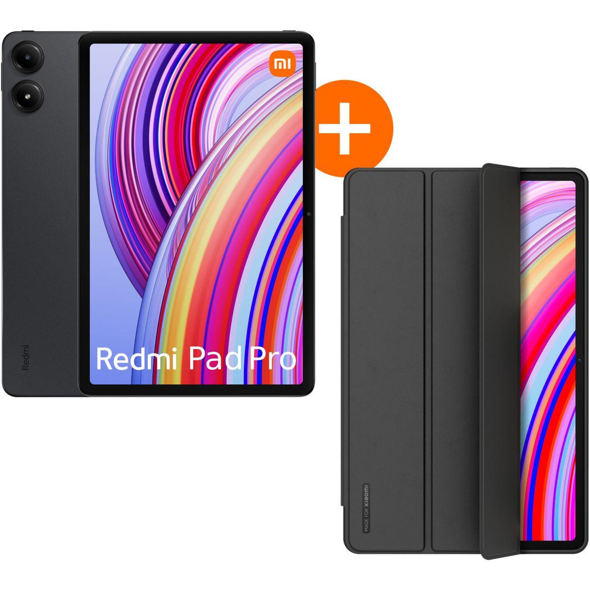 Voir la diapositive 1 : XIAOMI Tablette Android Pack Redmi Pad Pro 128Go+ Folio Black