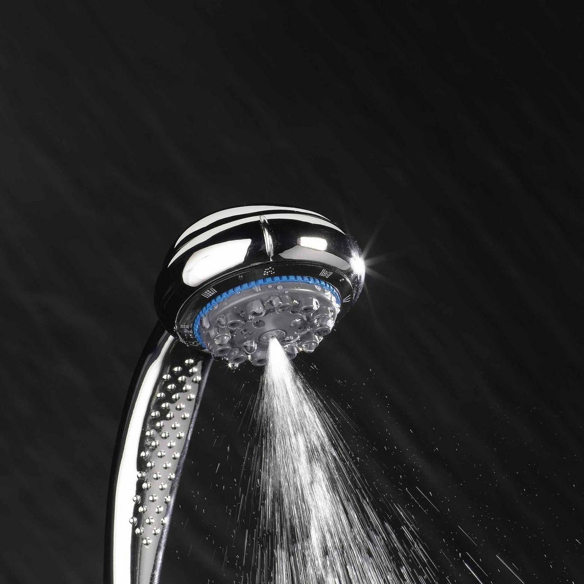 Douceur d'Intérieur Pommeau de douche 8 jets - Chromé