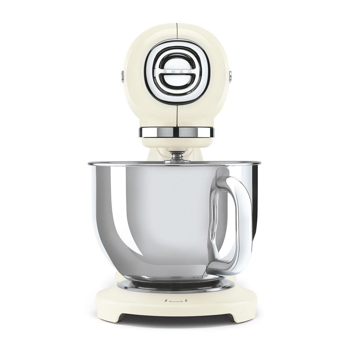 SMEG Robot pâtissier multifonctions 4.8l 1000w crème - SMF05CREU
