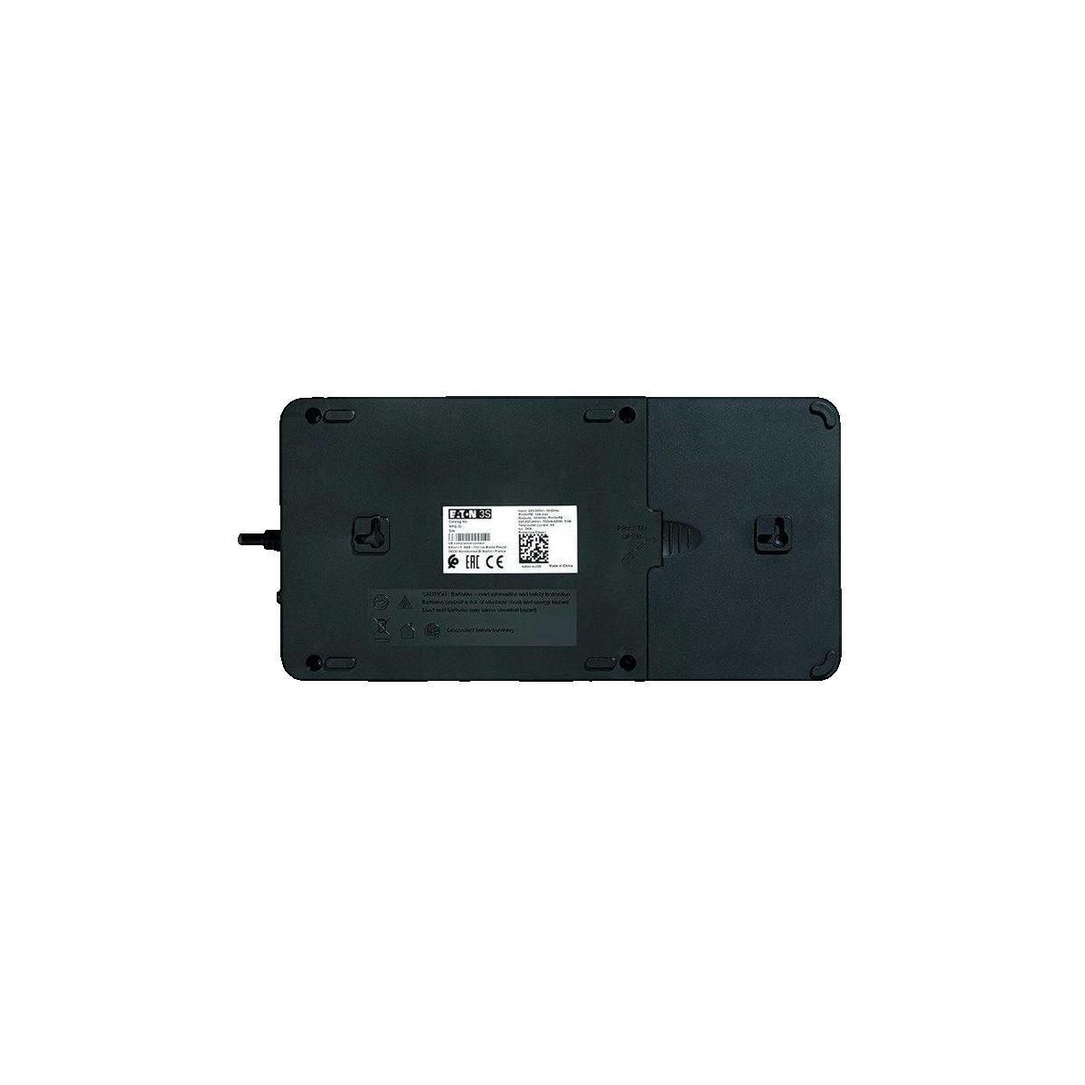 Eaton Onduleur Eaton 3S850D avec 8 prises AC et 2 ports USB
