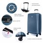 Voir la diapositive 4 : Delsey Grande valise XL rigide Segur 2.0 TSA polycarbonate 79.5cm