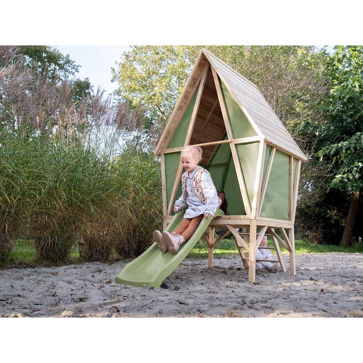 EXIT TOYS Maisonnette en bois pour enfants Yuki 300 - Exit Toys
