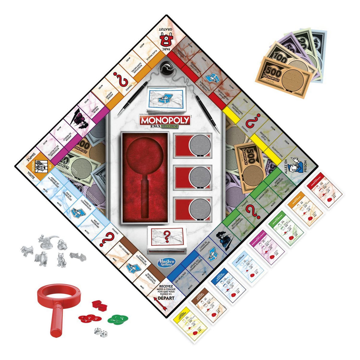 HASBRO Jeu Monopoly faux billets