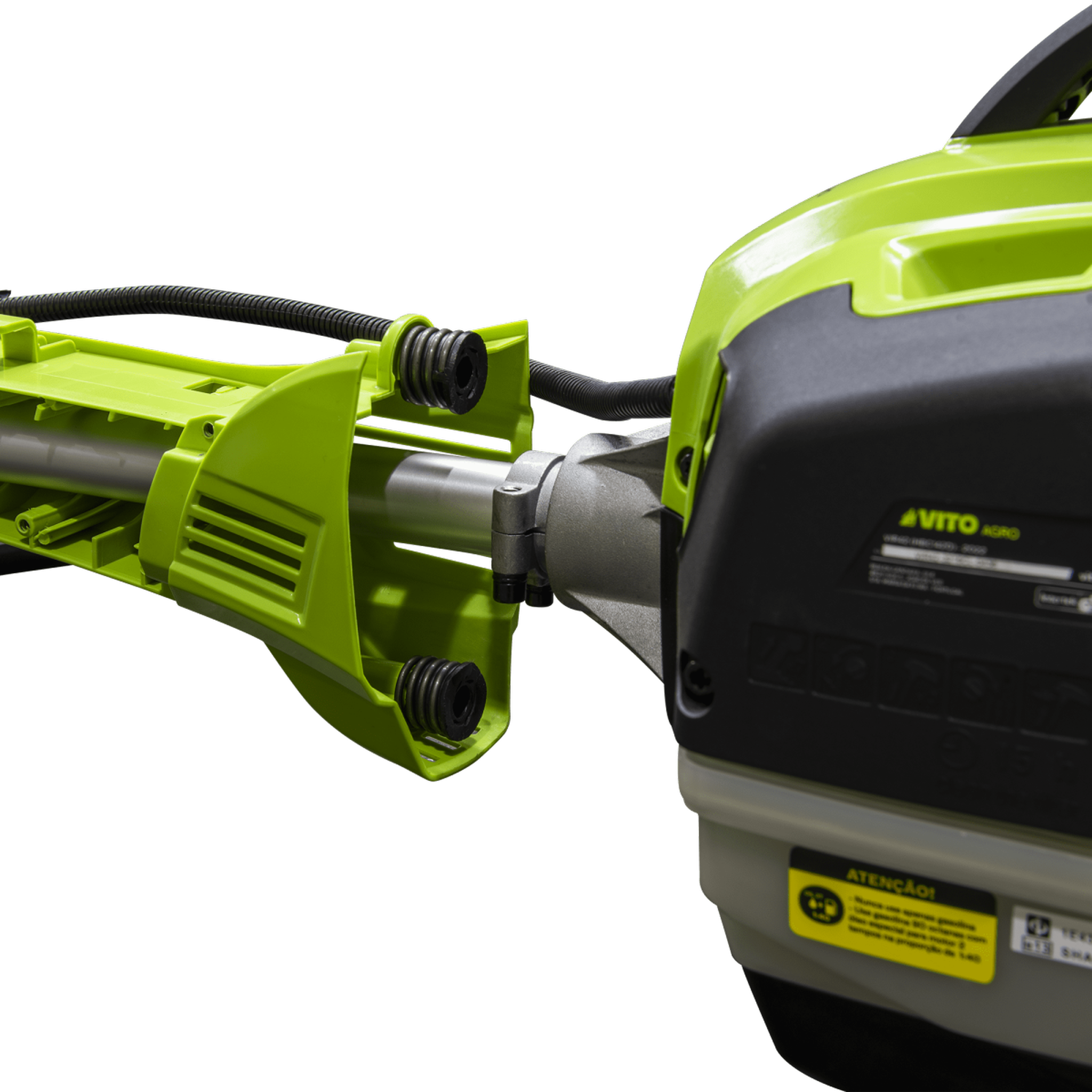 Voir la diapositive 4 : VITO Garden Debroussailleuse thermique 47Cm3 Moteur 2T 2.7CV + Bobine  avec fil + lame 3 dents + Harnais VITO