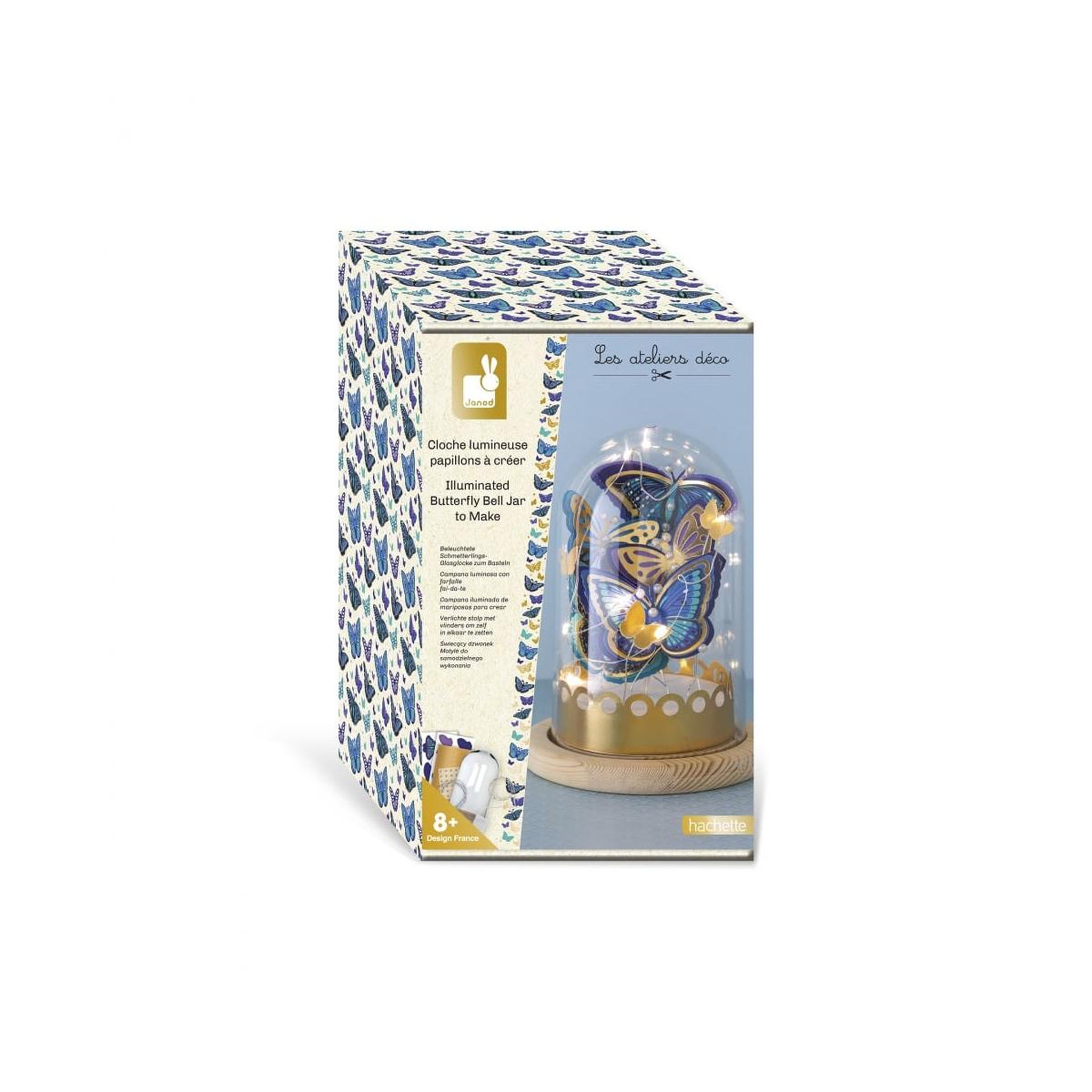 Juratoys-Janod Cloche lumineuse papillons a fabriquer