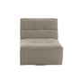 Voir la diapositive 2 : Paris Prix Fauteuil Pivotant  Cosy  97cm Taupe