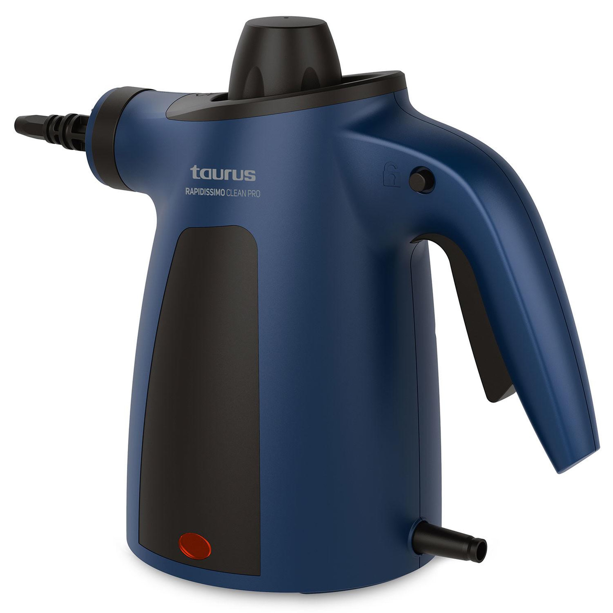 Voir la diapositive 2 : Taurus Taurus clean pro nettoyeur vapeur traineau 0,35 l 1050 w noir, bleu