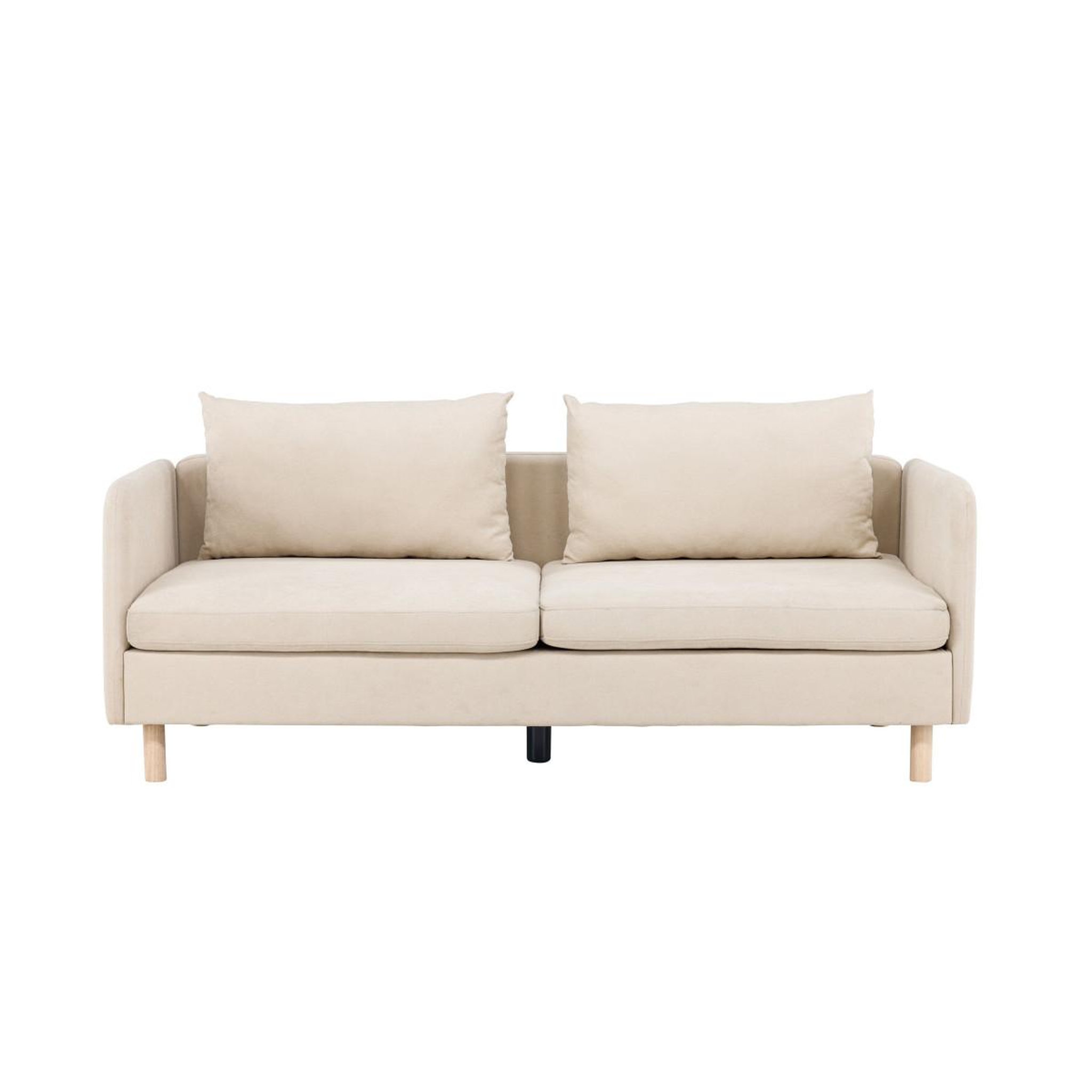 Voir la diapositive 2 : Paris Prix Canapé droit 2 places  zero  197cm beige