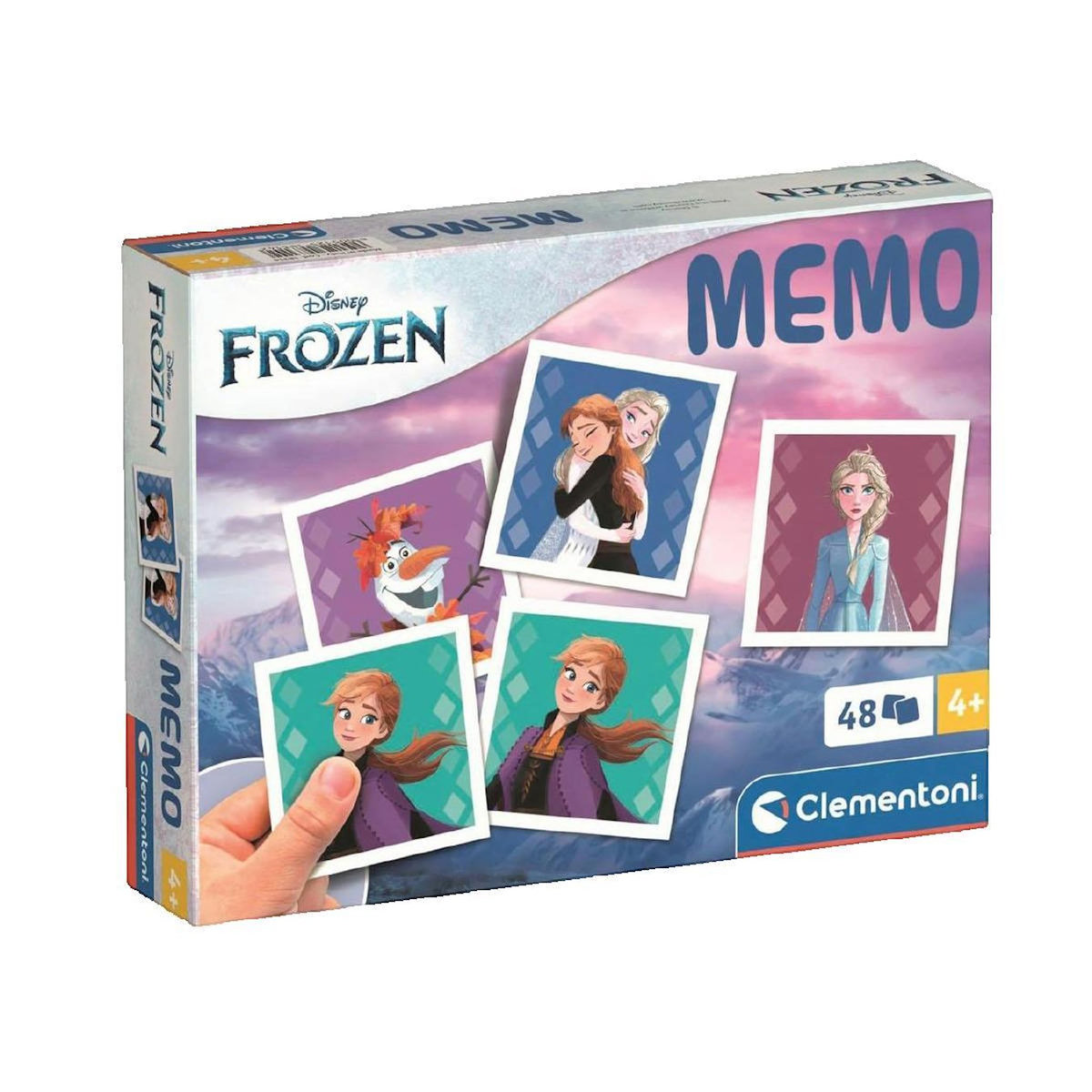 CLEMENTONI Jeu de mémoire Clementoni Memo Frozen multicolore