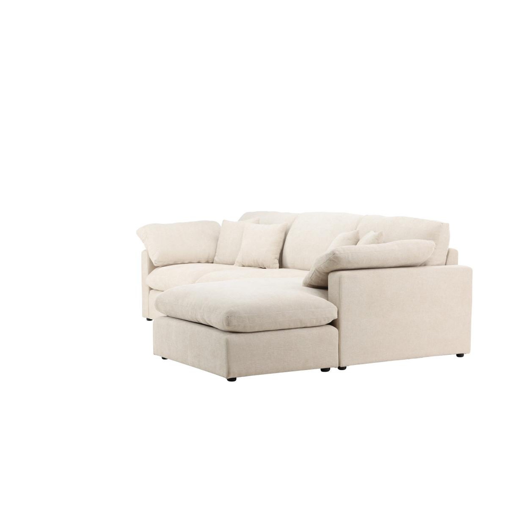 Voir la diapositive 4 : Paris Prix Canapé d'angle réversible  amalfi  297cm beige