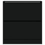 Voir la diapositive 5 : VIDAXL Armoire a chaussures noir 80x21x87,5 cm bois d'ingenierie