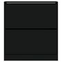 Voir la diapositive 5 : VIDAXL Armoire a chaussures noir 80x21x87,5 cm bois d'ingenierie