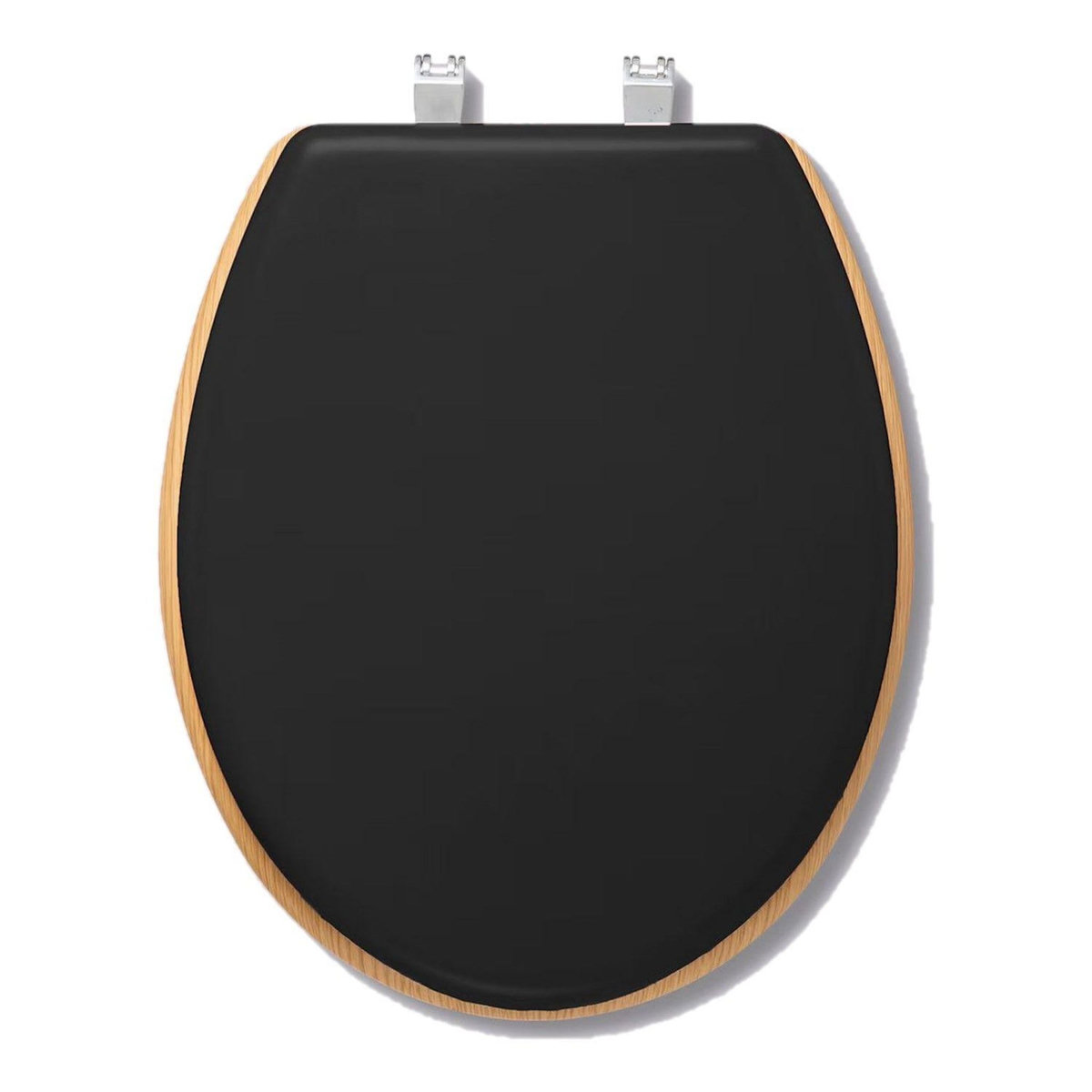 FIVE Abattant WC effet bois MODERN COLOR - Noir