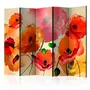 Paris Prix Paravent 5 Volets  Velvet Poppies  172x225cm