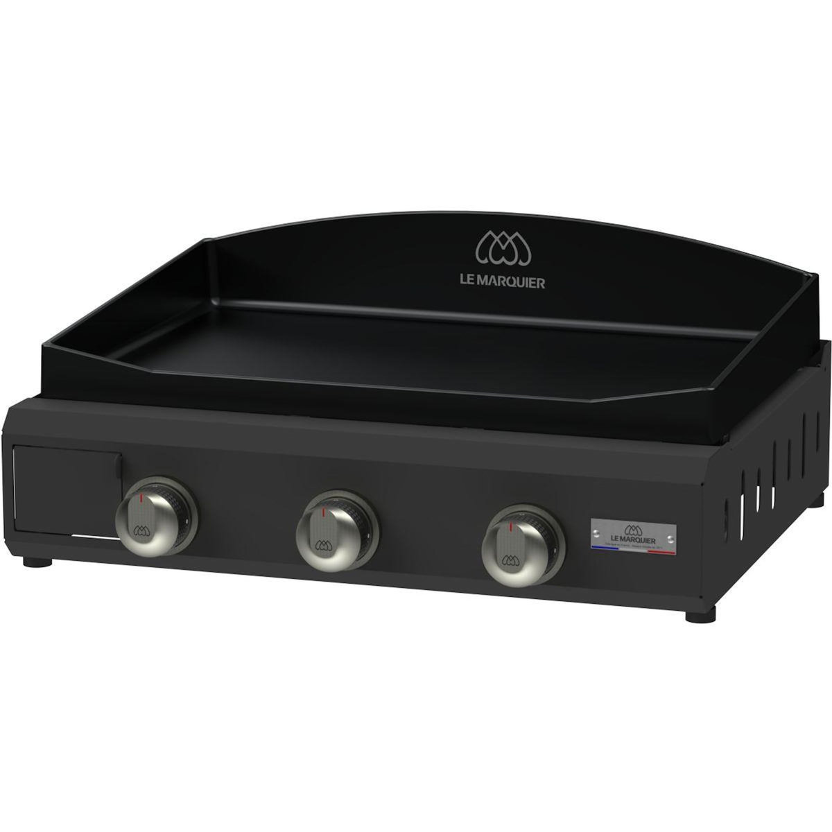 Le marquier Plancha gaz AMALIA 360 ACIER V3 PLEA360EV3