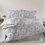 Voir la diapositive 1 : Home collection Parure housse de couette 100% coton 57 fils Imprimé - Florinda