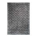 Paris Prix Tapis Rayures à Poils Courts  Luxury IV  Gris. Coloris disponibles : Gris