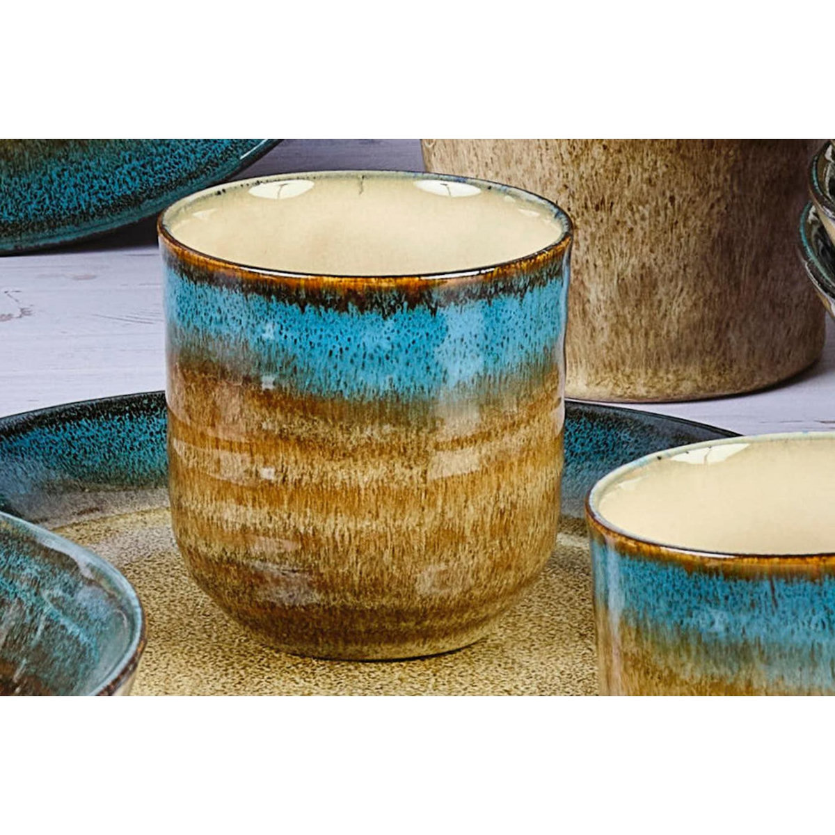 BJORN Tasse ISLAND 15cl - 6 pièces - Terre et mer