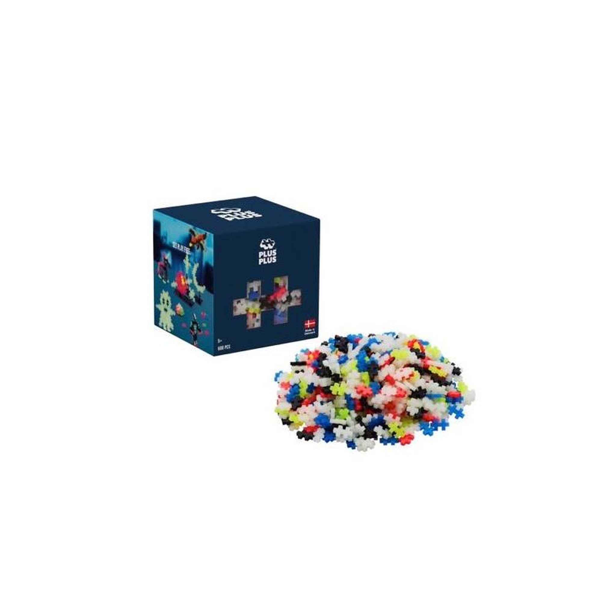 Plus Model Jeu de construction Plus Plus Recharge Phosphorescent 600 pièces