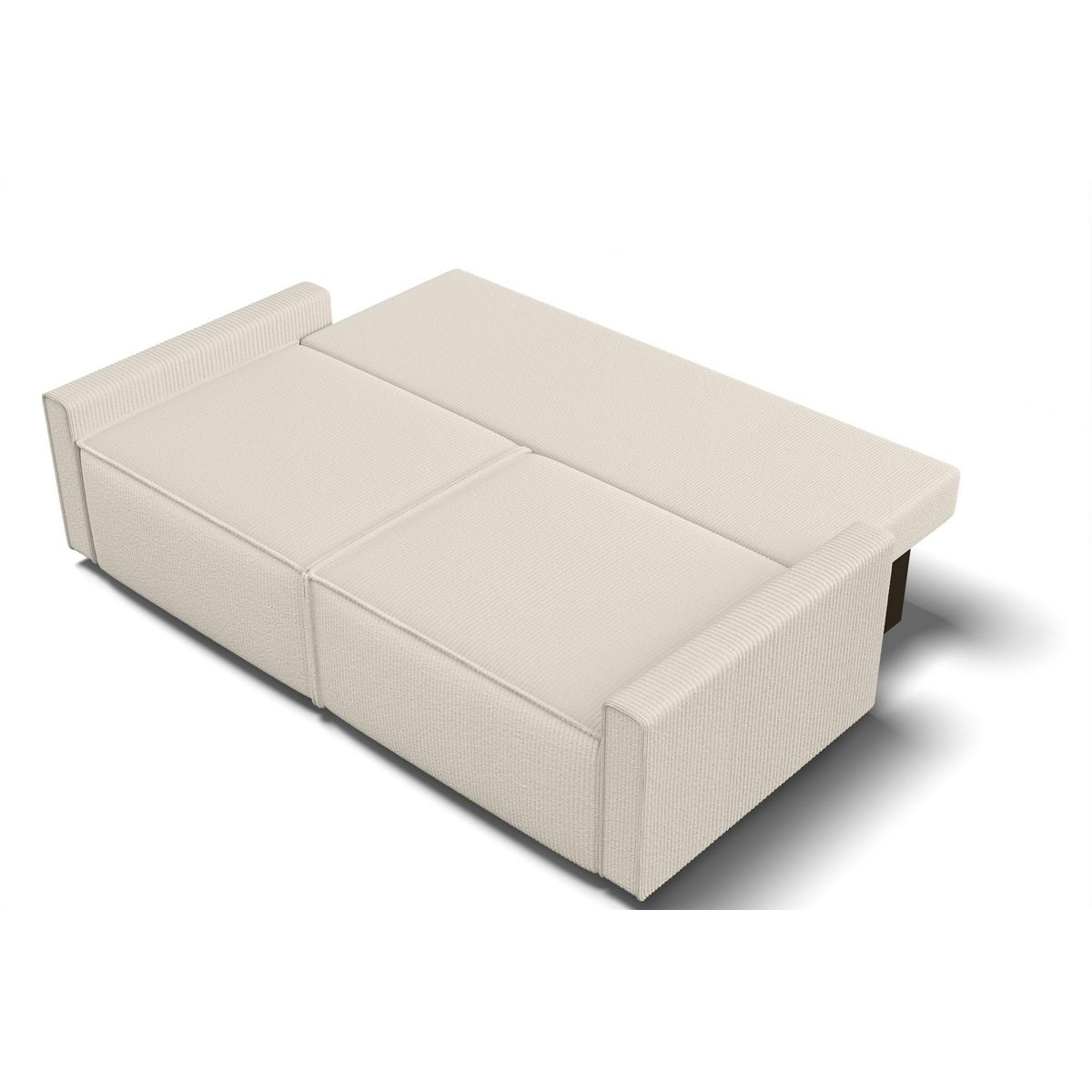 Canapé droit convertible velours  JOY 